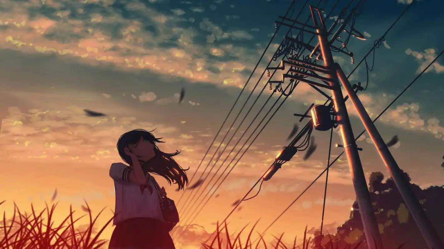 精美二次元动漫插画高清桌面壁纸高清大图预览1920x1080_卡通动漫下载