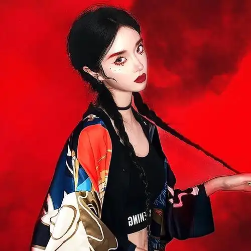 2020最火女生头像酷酷的嘻哈风