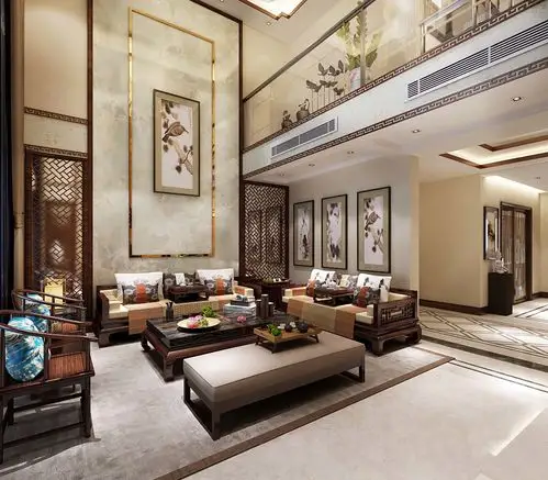 宏义·江湾城中式风格装修效果图