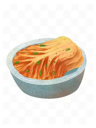 加工类 i>食 /i> i>品 /i>韩式泡菜免抠png素材