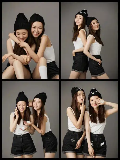 北京闺蜜艺术照生日照闺蜜照一起拍