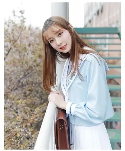 恋染家海军水手服学生女日系学院风上衣正统原创甜美少女jk制服夏