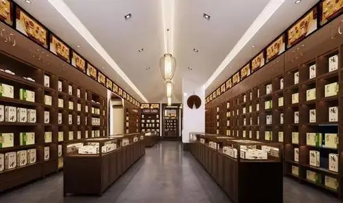 中医馆 名医馆 名医堂 国医馆 药店 老药铺 室内装修 中式风格 中药柜