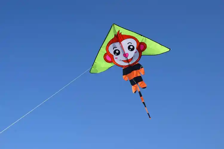 潍坊2018新款酷翔可爱猴风筝微风易飞初学者儿童猴子风筝线轮