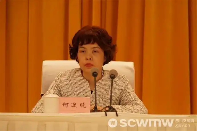 南充市委常委,宣传部长,市文明委副主任何迎晓出席会议并讲话.