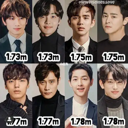身高控福利韩国男演员身高集合pick一下