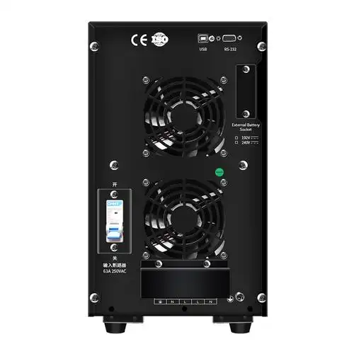 先鸿ups不间断电源7000va/6300w长效机外接192v电池机房专用220v电压