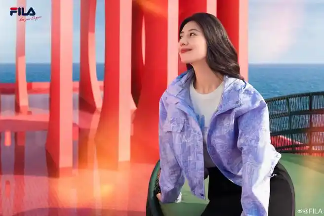 #fila时尚运动代言人高圆圆##fila时尚印花##fila裙装##fila半裙#