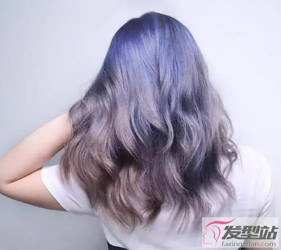 冷色调特殊色持续热烧梦幻珊瑚蓝紫发色超吸睛