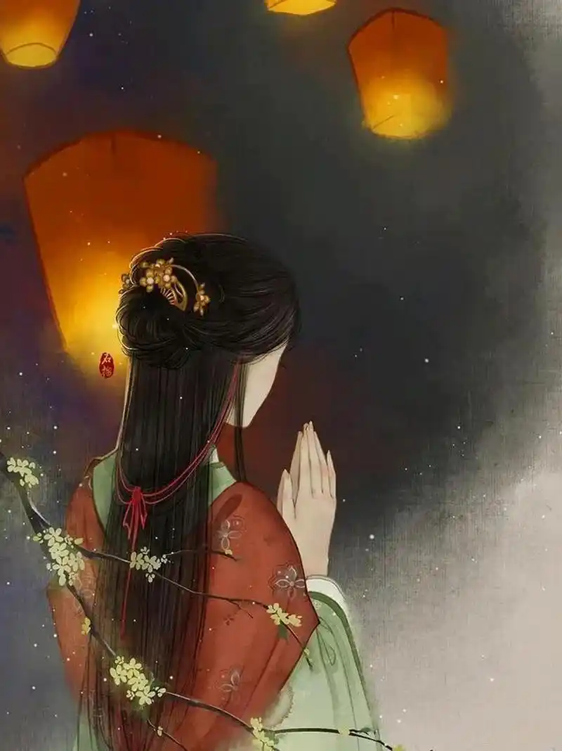 【古风图片分享】女子背影 喜欢古言,喜欢古风图片,收藏了许多!