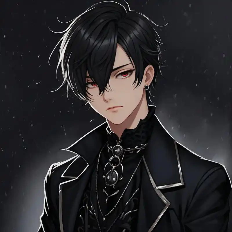 94动漫男生高冷黑暗系头像94