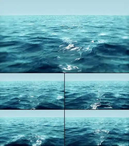 下载《3d做的大海海洋碧波荡漾视频素材》源文件