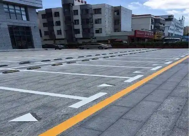 (迪美瑞)忒实用的停车位划线知识-环氧自流平,防腐地坪,深圳地坪漆