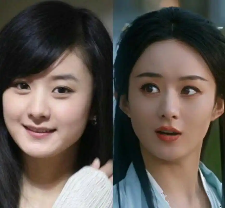 赵丽颖有变化的