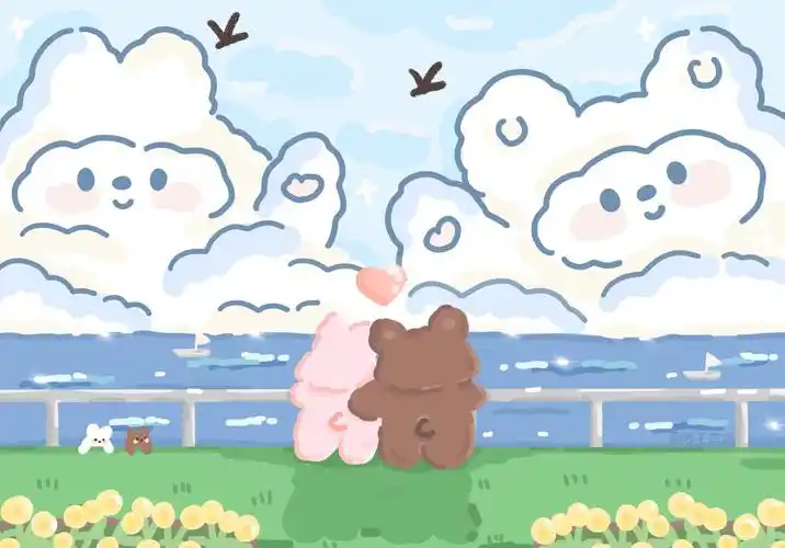 卡通手绘ipad壁纸