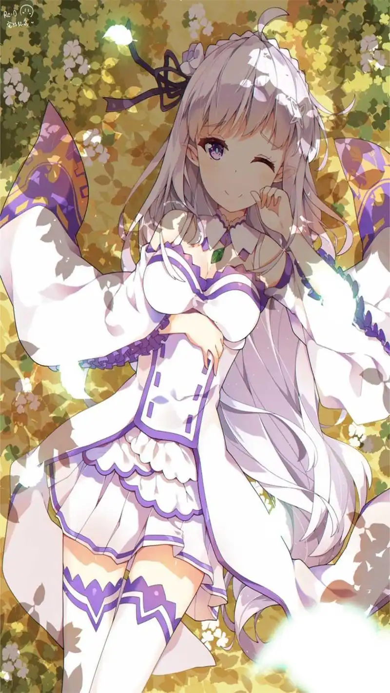 从零开始的异世界爱蜜莉雅高清手机壁纸