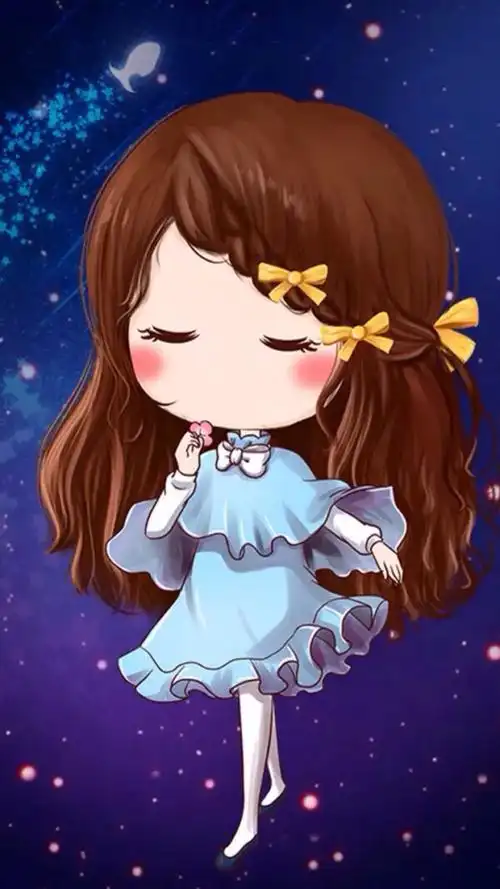 可爱的小薇 壁纸 头像 女生 可爱 q版 人物