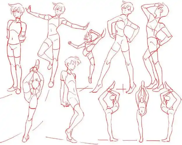 73需要的宝子们 3连获取人体画法模板素材 pdf,扣"777"直接抱走啊!