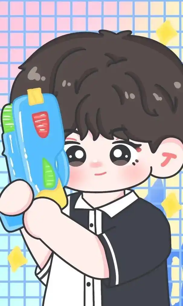 可自印小卡/严浩翔.是ab面的#画画 #q版 #小卡 #一起 - 抖音