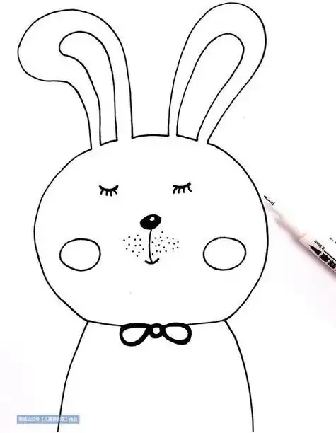 画小兔子怎么画简单 画小兔子怎么画简单可爱