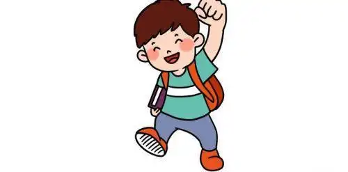 卡通彩色小男孩简笔画图片大全可爱帅气小男孩简笔画怎么画