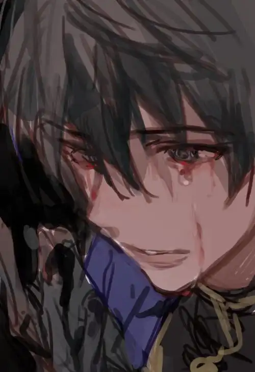 插画师92笔下哭唧唧的男孩子