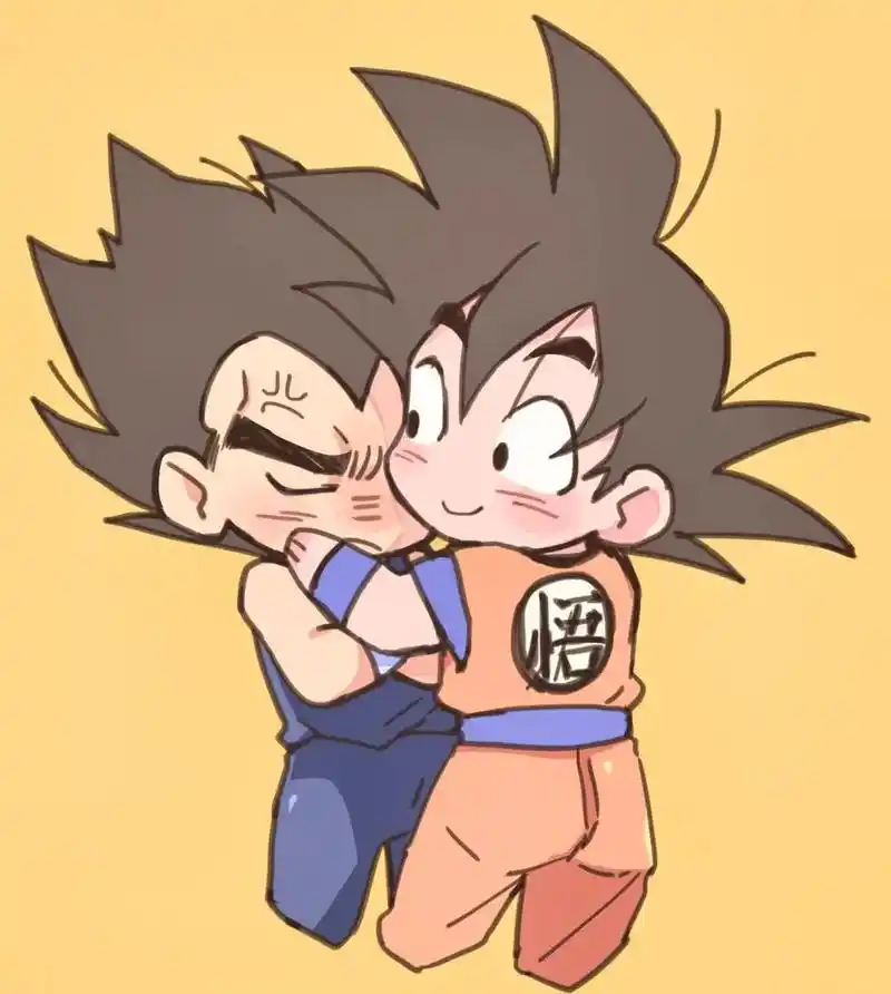 这才是真爱呀!#龙珠 #卡卡罗特贝吉塔 #cp感  - 抖音