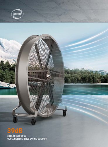 风扇大风福建华大永磁变频移动商场通风大型工业风扇
