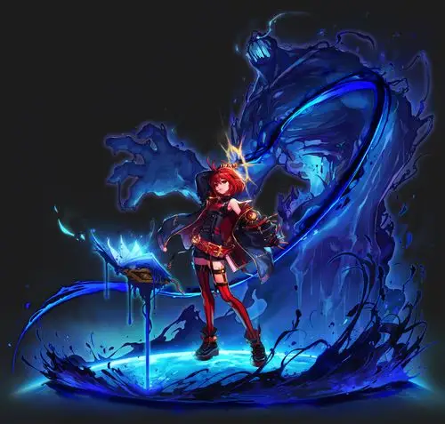 女法师三觉全身立绘和壁纸,沃特碧们的colg,dnf地下城与勇士 - colg