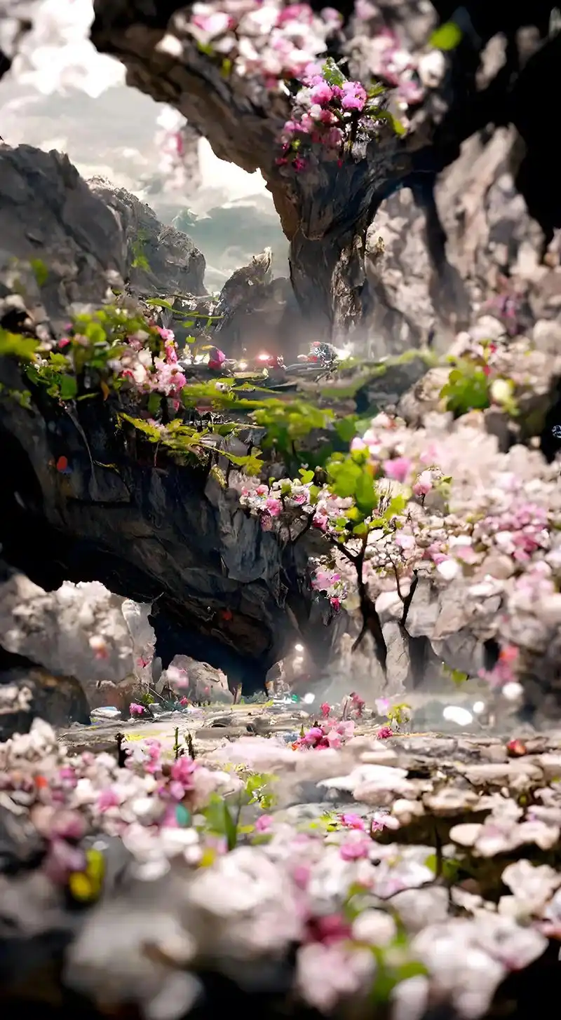 三生三世十里桃花 #手机壁纸 #原创插画 #唯美意境  - 抖音