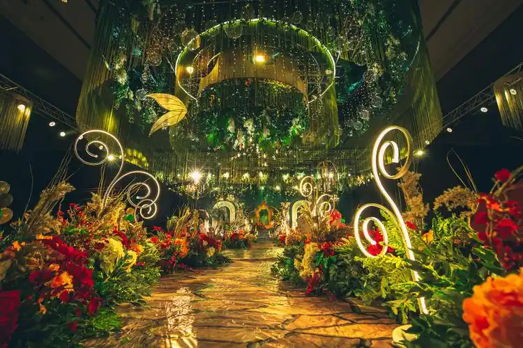 林中仙子森系婚礼