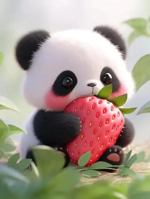 可爱萌物丨小熊猫,小鸭子,小猫#分享图片##治愈系##手机壁纸##高清