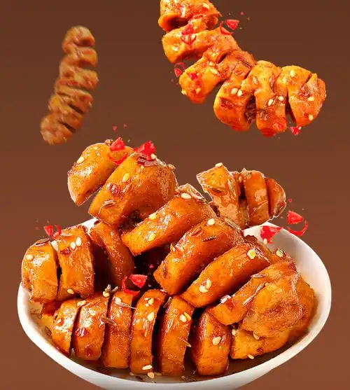 百草味 香弹面筋卷,让你随时随地快活撸