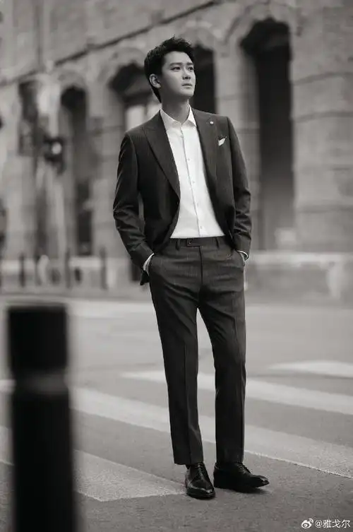 雅戈尔2024春夏大片##少年与先生##雅戈尔品牌代言人熊梓淇