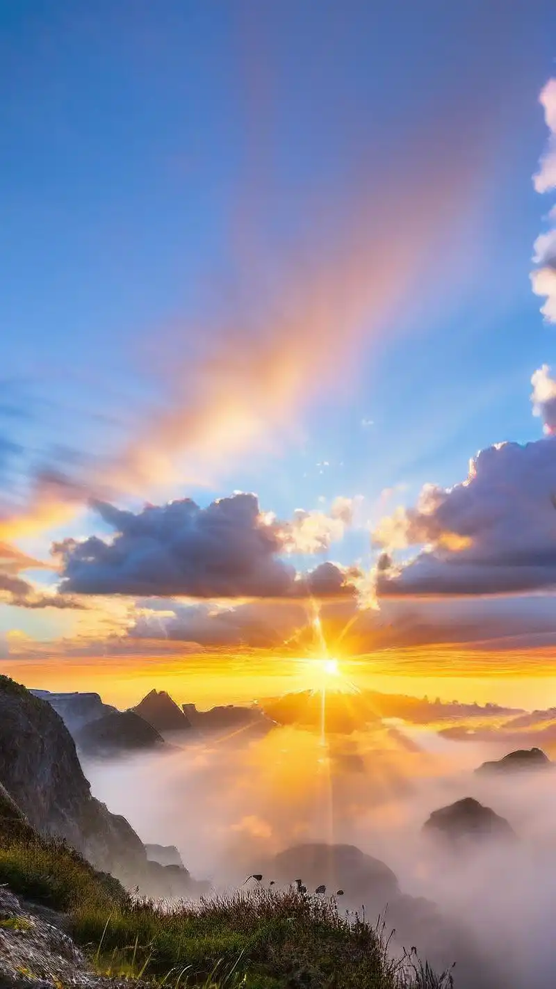 🌞满满正能量的太阳壁纸合集✨