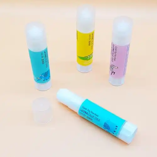 旎吖优品 儿童彩色卡通固体胶9g 小学生粘纸手工制作办公胶棒