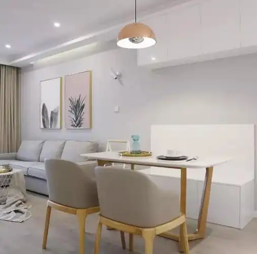 餐厅背景墙,让餐厅看起来饱满又不失就餐情调