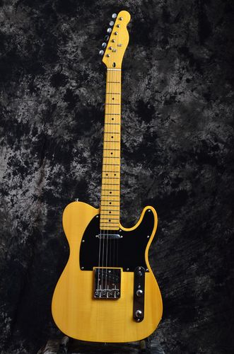 黄贯中金属入门电吉他摇滚tele活结签名初学者sq电吉他乐器送音箱