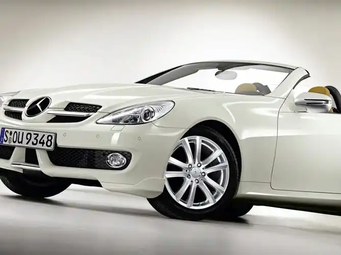 08款奔驰slk跑车资料图片.