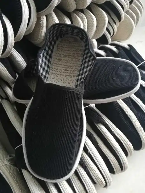 千层底布鞋 男鞋_农村老式手工千层底布鞋老北京布鞋吸汗透气四季男鞋