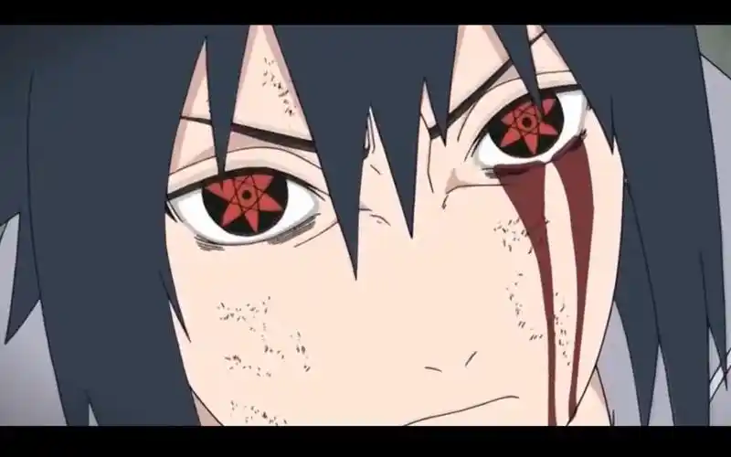 混剪火影忍者写轮眼开眼集锦耗时50小时爆肝素材全程高能踩点