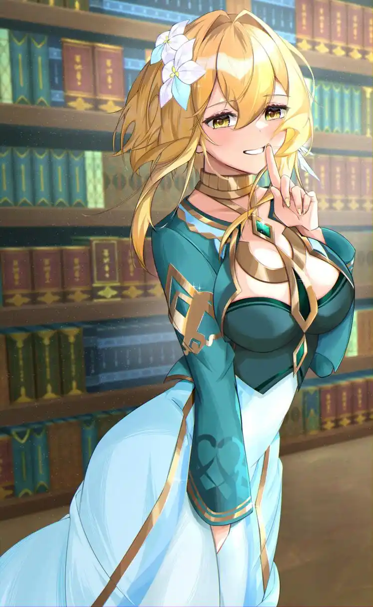 原神# #原神美图分享# 原神女主荧美图