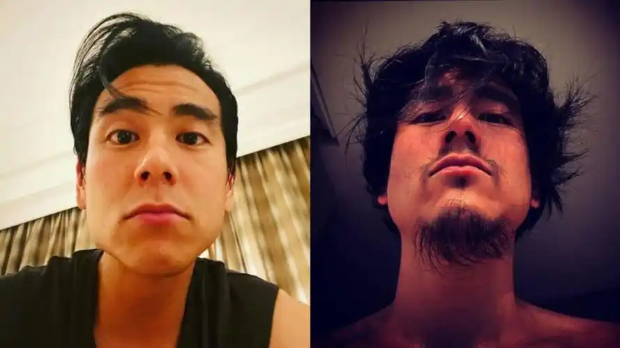 彭于晏乱发 满脸胡子 网友惊呼:这是谁?