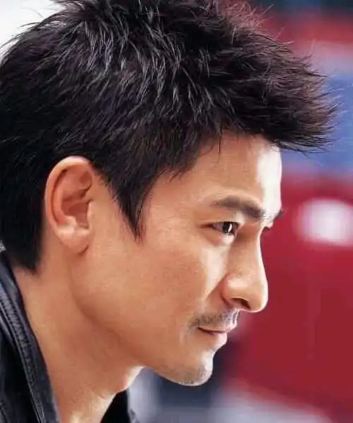 【图】刘德华侧脸照帅气逼人 天王公布"不老容颜"秘诀