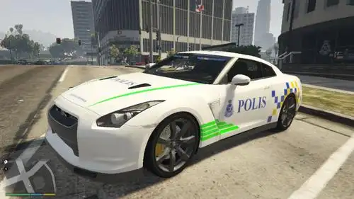 malaysia police pdrm nissan gtr