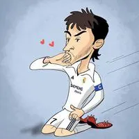 劳尔卡通头像 西班牙球星劳尔卡通头像_微信头像图片大全