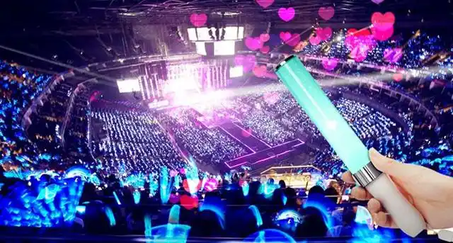 明星演唱会应援打call