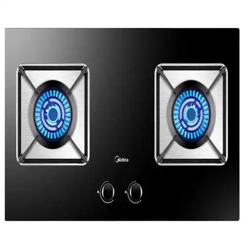 5大火力燃气灶台面嵌入式燃气炉具灶具钢化玻璃双灶台 煤气灶煤气炉