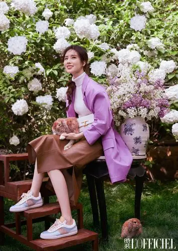 刘诗诗时装lofficiel5月刊