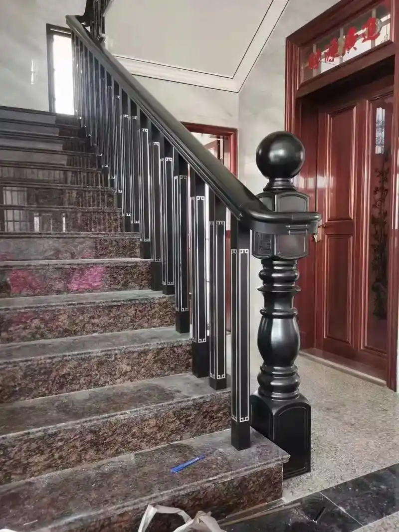 上热门  全铝扶手工地实拍图 款式多多 欢迎来电咨询 - 抖音